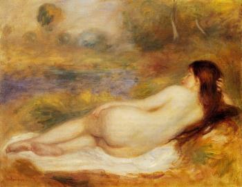 皮埃爾 奧古斯特 雷諾阿 Nude Reclining on the Grass 皮埃爾 奧古斯特 雷諾阿 Nude Reclining on the Grass